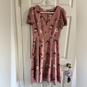 Ivanka Trump pink floral dress